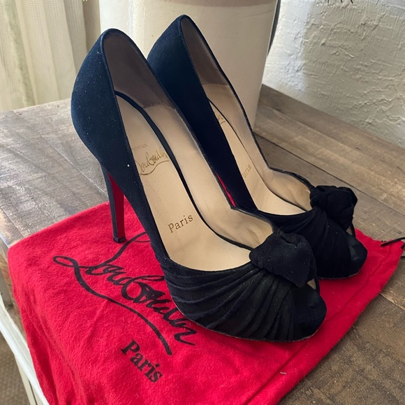 Christian Louboutin Shoes - Christian Louboutin suede heels